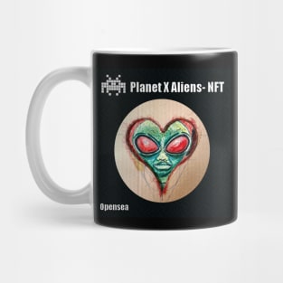 Planet X Aliens UFO Invasion Mug